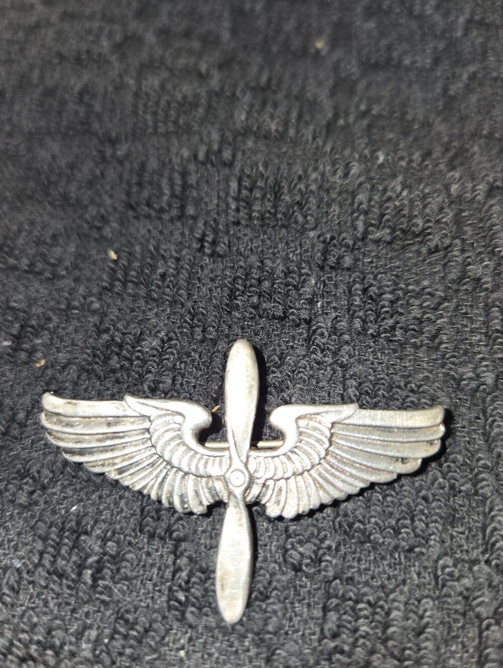 Authentic Sterling Silver WWII Sweetheart lapel pin